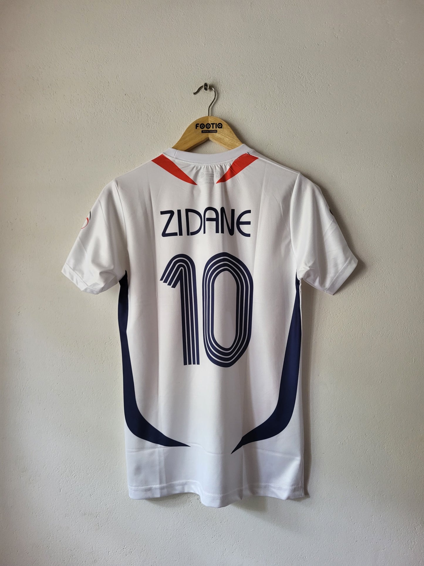 ZIDANE FRANCE AWAY KIT 2006 SUBLIMATION