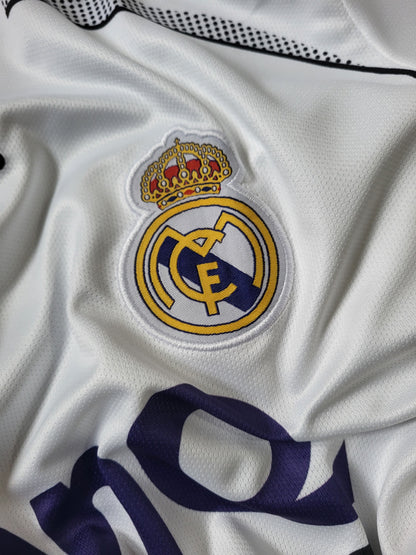 ZIDANE REAL MADRID HOME KIT 2006-07 FULL SLEEVE PREMIUM EMBROIDERY
